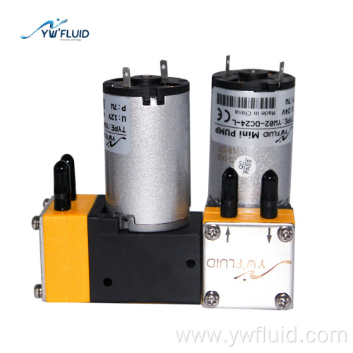 Vacuum Dc Brush Motor small diaphragm liquid pump